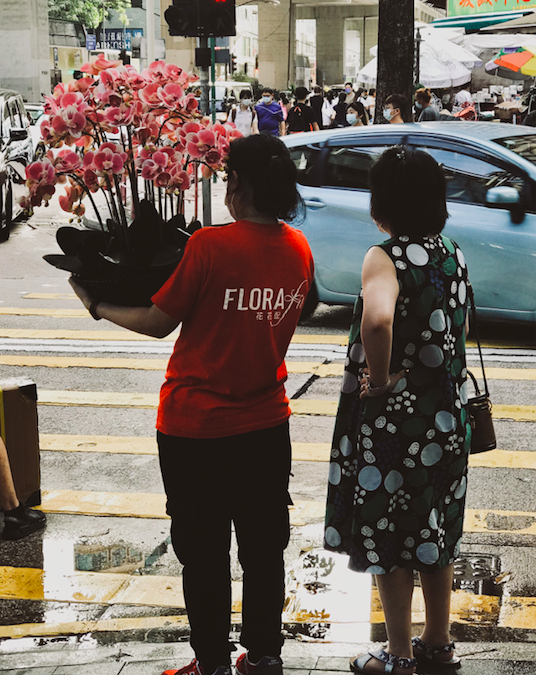 Mong Kok Flower Market